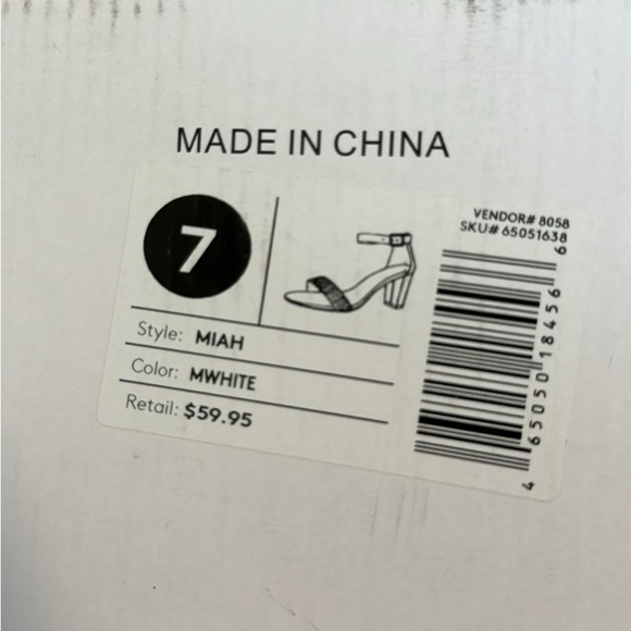 DAVIDS BRIDAL 3” WEDDING HEELS - Picture 7 of 7